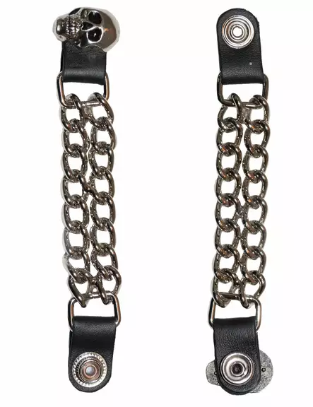 Liivilukko, Hot Leathers, Skull, 1 kpl - Nahkaliivit - VXC1024 - 1