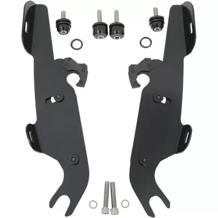 MOUNTING KIT TRIGGER-LOCK BATWING-FAIRING BLACK - Tuulilasit ja etumaskit - 23200044 - 1