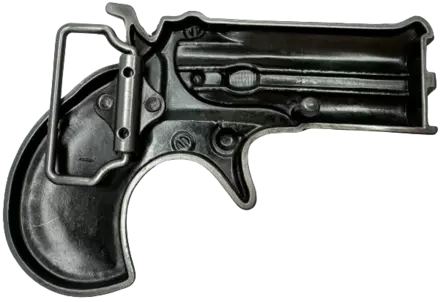 Vyönsolki pistoopi 2 piippuinen 12x8cm - Soljet - VS894 - 2