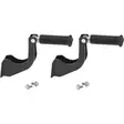 BRACKET FOR FOOTPEG RELOCATOR BLACK - Pakoputket ja niiden osat - 18610534 - 1