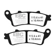 BRAKE PAD FA-V SERIES SINTERED METAL/ORGANIC COMPOUND - Jarrupalat - 17211974 - 1