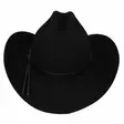 Cowboy hattu musta, huopahattu - Hatut - HAT144 - 2