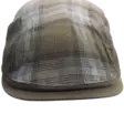 Flatcap beige valkoinen ruutu - Flat Capit - LC604 - 3