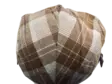Flatcap ruskea ruutukuvio - Flat Capit - LC594 - 5
