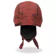 Headwrap, Rust Dye Denim - Headwrapit - HW244 - 2