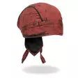 Headwrap, Rust Dye Denim - Headwrapit - HW244 - 3