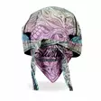 Headwrap, Sturgis, Sugar Skull - Headwrapit - HW194 - 5