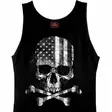 Hihaton paita, Flag Skull - Hihattomat paidat - TP254 - 1