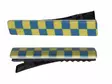 Hiusklipsi, ralliruutu sini/kelt. 2 kpl - Hiuskoristeet - PIN264 - 1