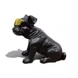 Iso koirapatsas, Musta Bulldog - Koriste-esineet - DOG24 - 3