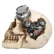 Kallo Steampunk 9 x 14 x 11 cm - Kallot, Halloweenrekvisiitta - HOR454 - 4