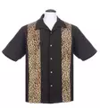 Kauluspaita Bowling Shirt, Leopard - Kauluspaidat - STEA4 - 1