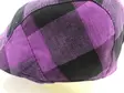 LASTEN flatcap Lila Musta ruutu - Hatut - LC534 - 3