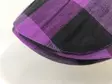 LASTEN flatcap Lila Musta ruutu - Hatut - LC534 - 2