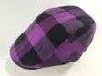 LASTEN flatcap Lila Musta ruutu - Hatut - LC534 - 4