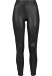 Leggingsit musta leather look - Leggingsit - LEG584 - 4