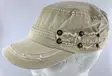Lippis Army Cap Beige 100% cotton - Lippikset - LC574 - 1