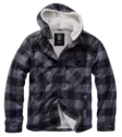 Lumberjacket hupulla Harmaa/musta - Kangastakit - T484 - 1