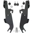 MOUNTING KIT TRIGGER-LOCK BATWING-FAIRING BLACK - Tuulilasit ja etumaskit - 23200044 - 1