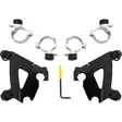 MOUNTING KIT TRIGGER-LOCK CAFE-FAIRING BLACK - Tuulilasit ja etumaskit - 23200134 - 1