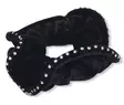 Musta samettiscrunchie - Hiuskoristeet - PIN354 - 1
