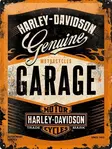 Peltikyltti Harley GARAGE 30x40cm - Taulut, kehykset - PELT384 - 1