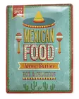 Peltikyltti Mexican Food - Taulut, kehykset - PELT124 - 1