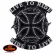 Pinssi, Hot Leathers, Live to Ride - Pinssit - PNS54 - 1