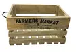 Puulaatikko Farmers market S-koko - Korit ja tarjottimet, sisustuslaatikot - PRT1244 - 1