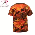 Rothco Oranssi camo tpaita - T-paidat - ROT54 - 4