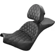 SEAT EXPLORER LS TWO-UP LATTICE W/BACKREST BLACK - Satulat ja satulanpäälliset - 08020954 - 1