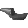 SEAT KICKFLIP BLACK/PLEATED GRIPPER - Satulat ja satulanpäälliset - 08030584 - 1