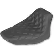 SOLO SEAT RENEGADE™ LS FRONT VINYL|SADDLEGEL™ PLAIN BLACK - Satulat ja satulanpäälliset - 08020914 - 1