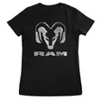 T-Paita RAM Trucks Washed Out Logo - T-paidat - NP854 - 1