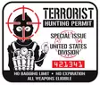 Tarra Terrorist Hunting Permit - Tarrat - TAR334 - 1