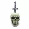 Tikarikallo, 10,5 x 23 x 15 cm - Kallot, Halloweenrekvisiitta - HOR754 - 1