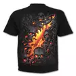 Tpaita Spiral Skull Lava jumbo print - T-paidat - SPI104 - 2