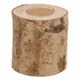 Tuikkujalusta Koivu 10 x10 x 8 cm - Kynttilänjalka, -alusta, suitsuketeline - PRT1264 - 2