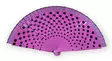 Pinkki mustilla t=C3=A4plill=C3=A4 - Viuhka - VIUH4 - 3