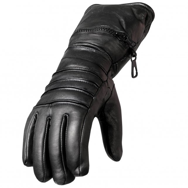 Ajohanskat, Hot Leathers, Lined Gauntlet - Ajovarusteet - AH64 - 1