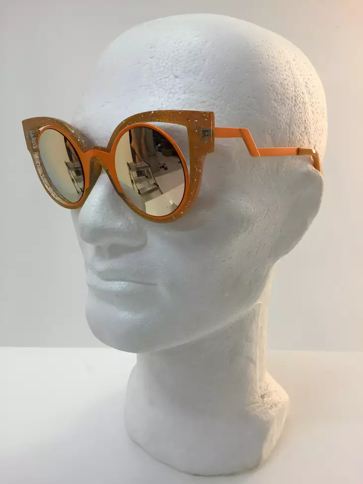 Aurinkolasit, kaksoiskehys, oranssi - Aurinkolasit - ARS424 - 1