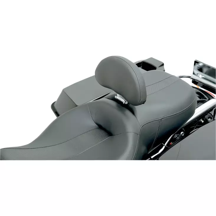 BACKREST SMALL FRONT EZ GLIDE LEATHER BLACK - Satulat ja satulanpäälliset - 08220164 - 1