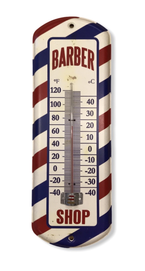 Barber Shop -lämpömittari - Taulut, kehykset - PELT44 - 1