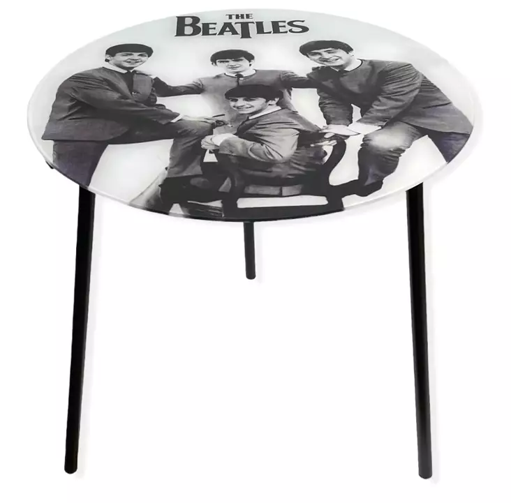 Beatles lasipöytä, putkijaloilla - Sekalainen sisustus - PELT164 - 2