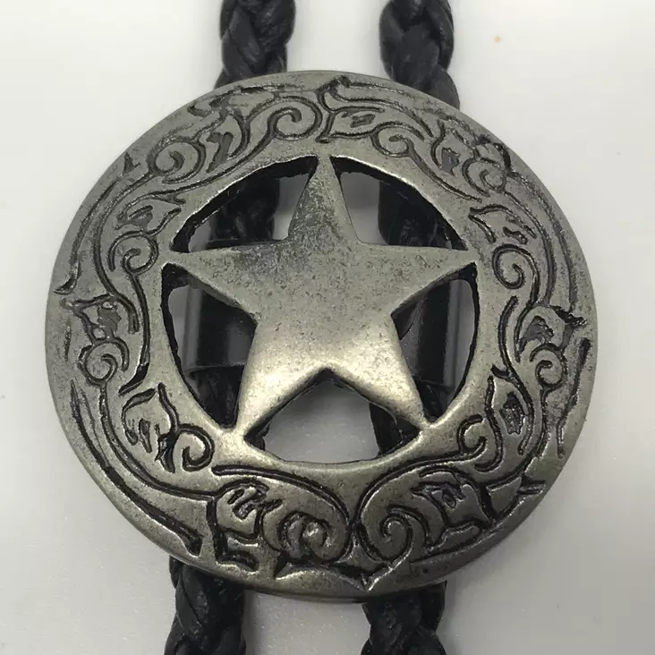 BOLO , Texas star, silver - Kravatit ja bolo - BA104 - 1