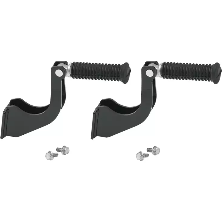 BRACKET FOR FOOTPEG RELOCATOR BLACK - Pakoputket ja niiden osat - 18610534 - 1