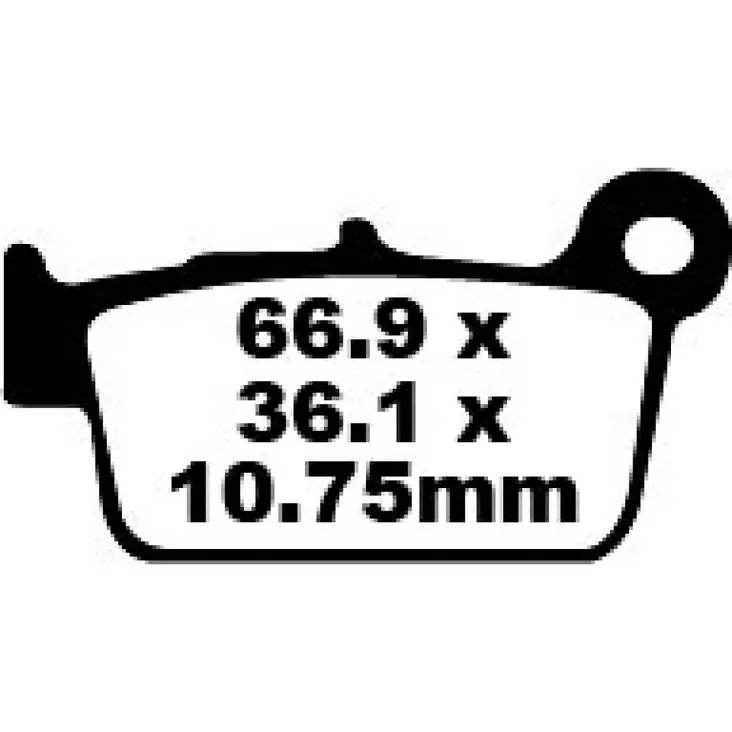 BRAKE PAD FA-TT SERIES CARBON FIBER - Jarrupalat - 17220284 - 1