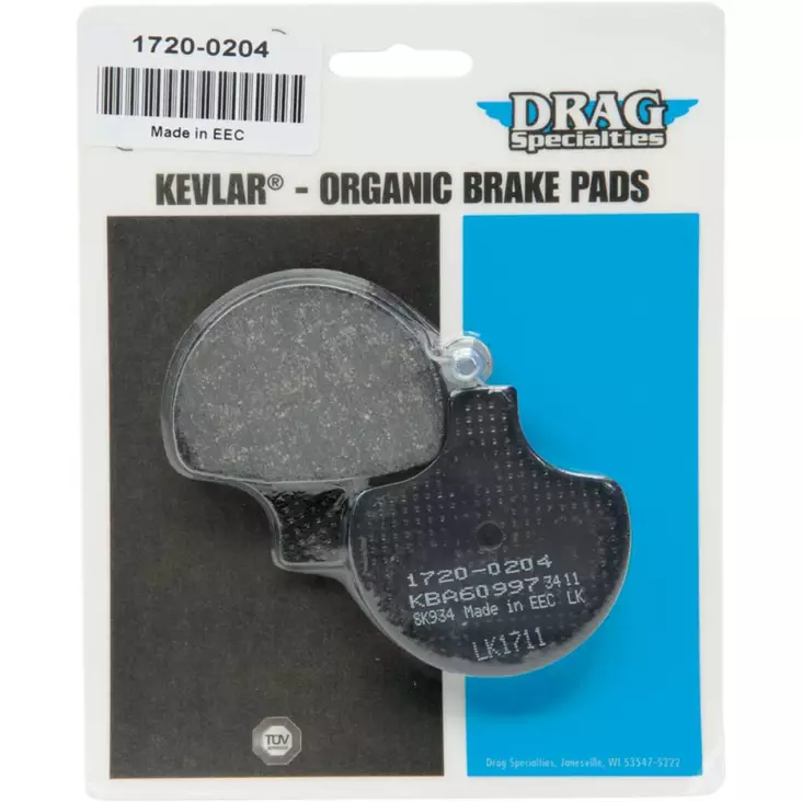 BRAKE PAD ORGANIC - Jarrupalat - 17200204 - 1