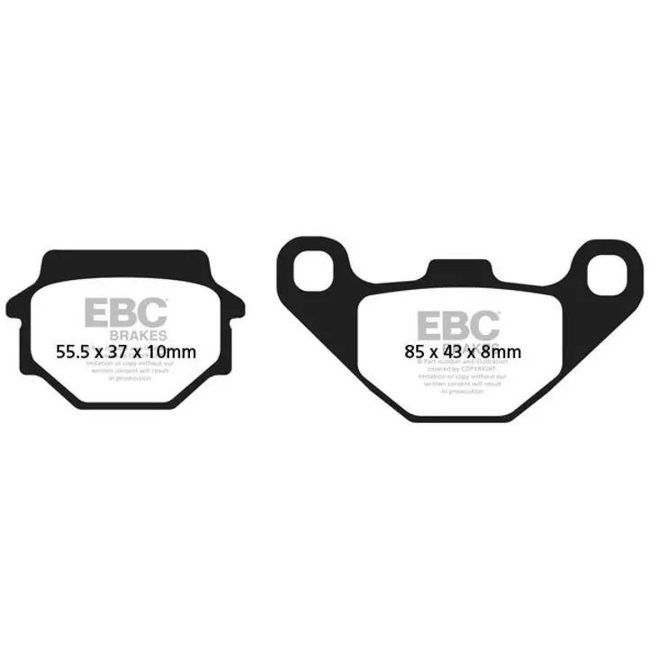 BRAKE PAD SFAC SERIES CARBON FIBER - Jarrupalat - 17200404 - 1