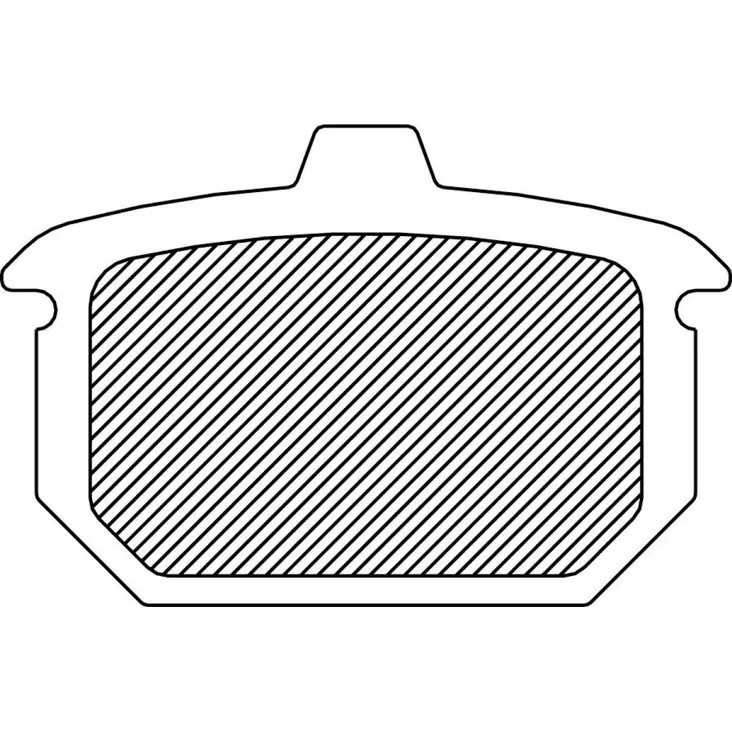 BRAKE PAD SINTERED - Jarrupalat - 17211354 - 1